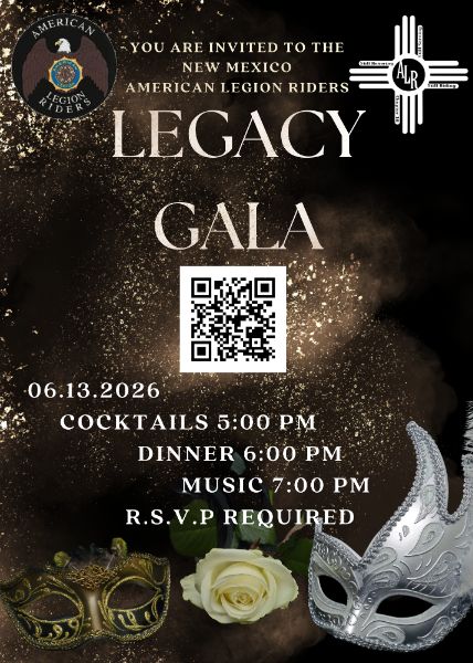New Mexico American Legion Riders 3rd Annual Legacy Gala