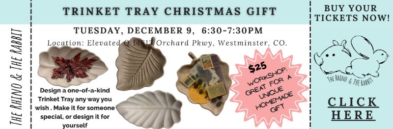 Trinket Tray Christmas Gift