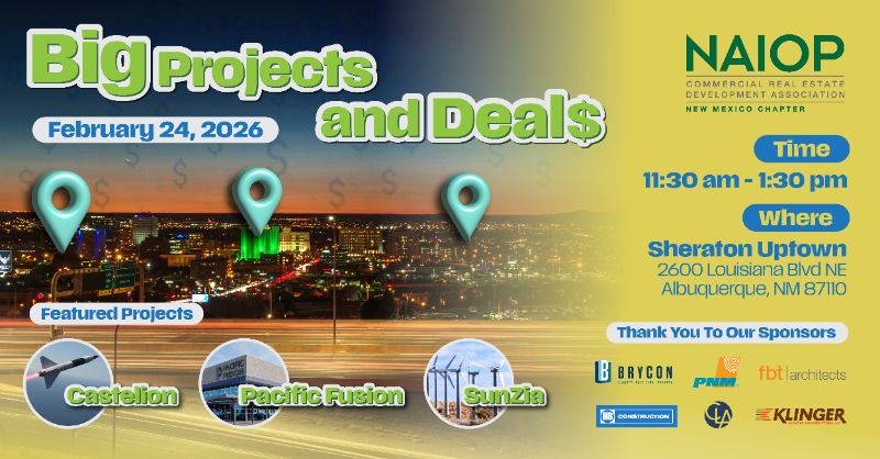 February 24th Luncheon - Big Projects and Deals