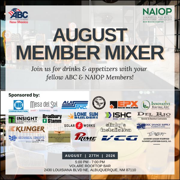 ABC & NAIOP August Member Mixer