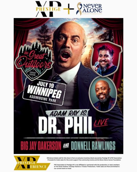 Adam Ray is Dr.Phil - General Admission Plus (GA+)