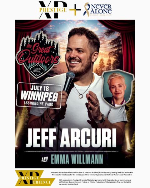 Jeff Arcuri: Fresh Cut - General Admission Plus (GA+)