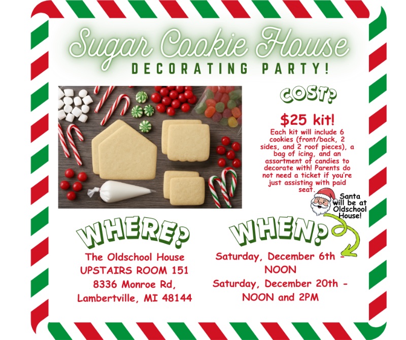 SUGAR COOKIE HOUSE DECORATING PARTY