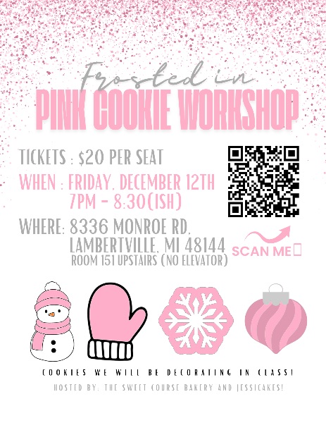 FROSTED IN PINK COOKIE WORKSHOP