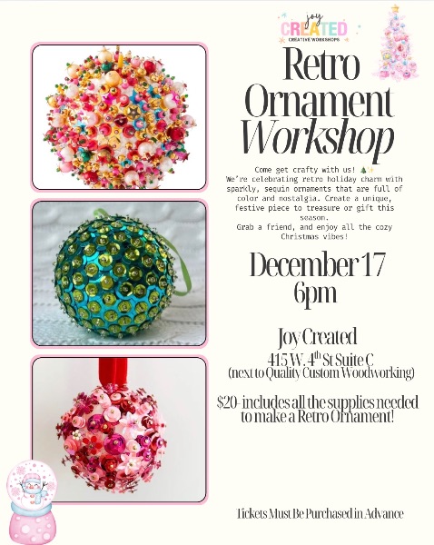Retro Ornament Workshop