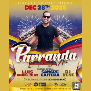 Parranda de Fin de Año – Portland 2025 Parranda de Fin de Año – Portland 2025