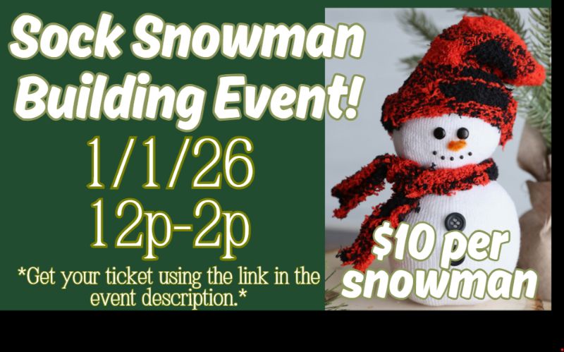 Sock Snowman Building Party! Sock Snowman Building Party!