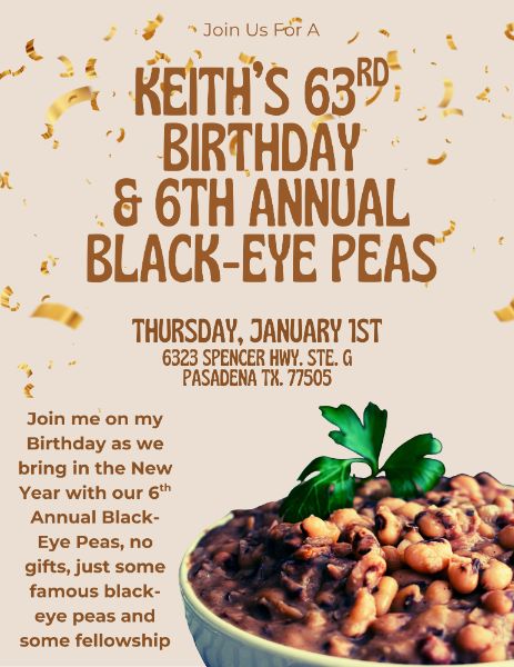 6th Annual Black-Eye Peas
