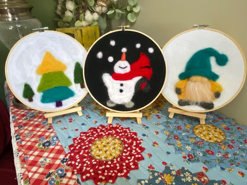 2D Needle Felted ( Wool Painting)