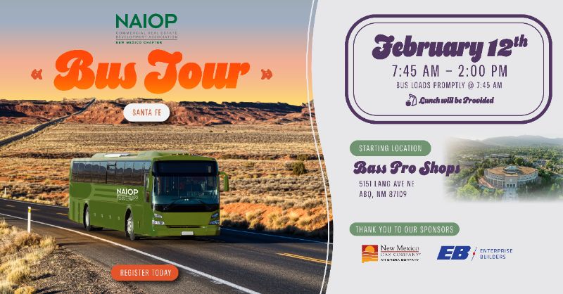 February 12th - Bus to Santa Fe Roundhouse