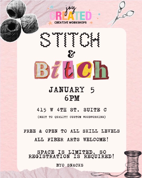 Stitch & Bitch - FREE