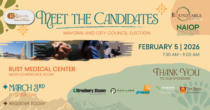February 5th Rio Rancho Roundtable - Meet the Candidates