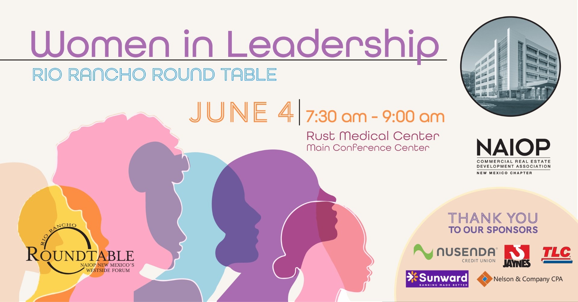 June 4th Rio Rancho Roundtable - Women in Leadership