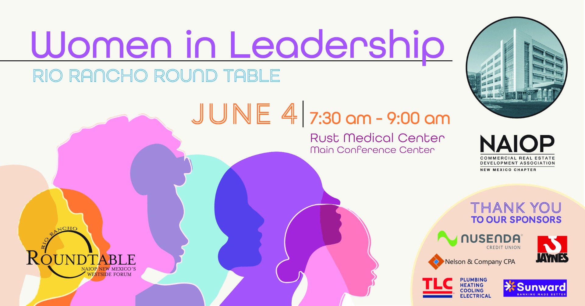 June 4th Rio Rancho Roundtable - Women in Leadership