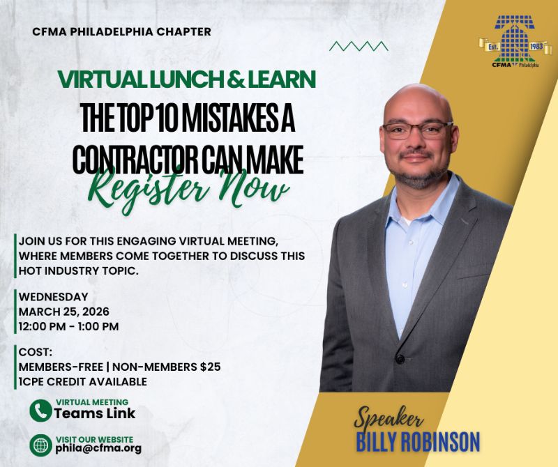 The Top 10 Mistakes a Contractor Can Make The Top 10 Mistakes a Contractor Can Make