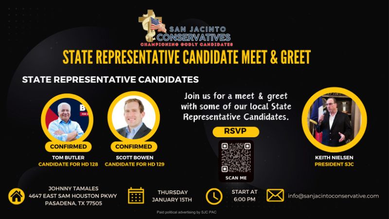 Meet and Greet for House District Candidates