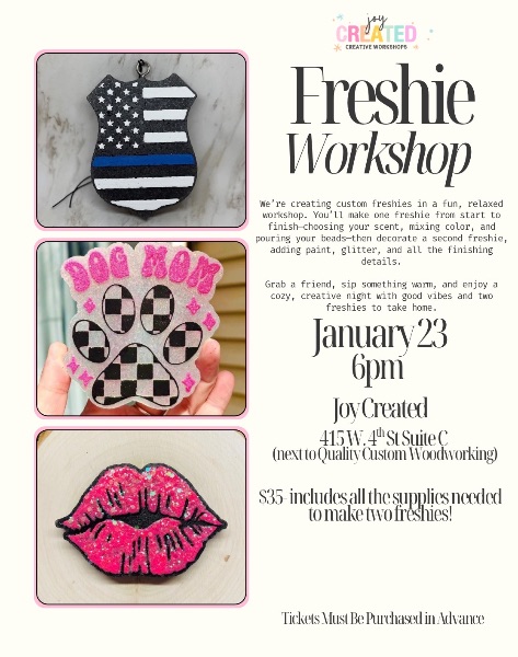 Freshie Workshop Freshie Workshop