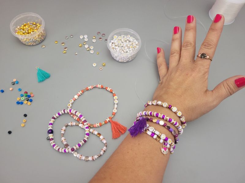 Galentine's Friendship Bracelets @ Recklesstown