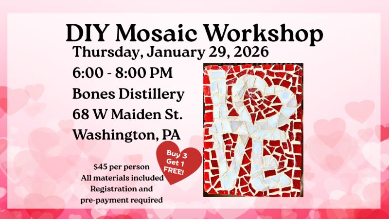 DIY Mosaic @ Bones Distillery