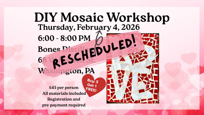 DIY Mosaic @ Bones Distillery