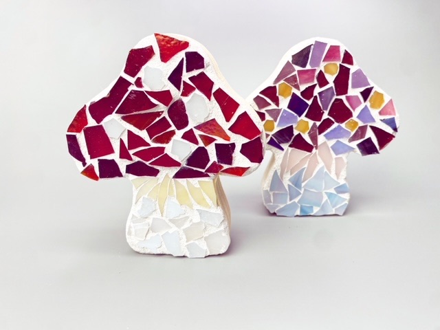 Make Your Own Mosaic Mushroom at Cottage Grove Public Market!