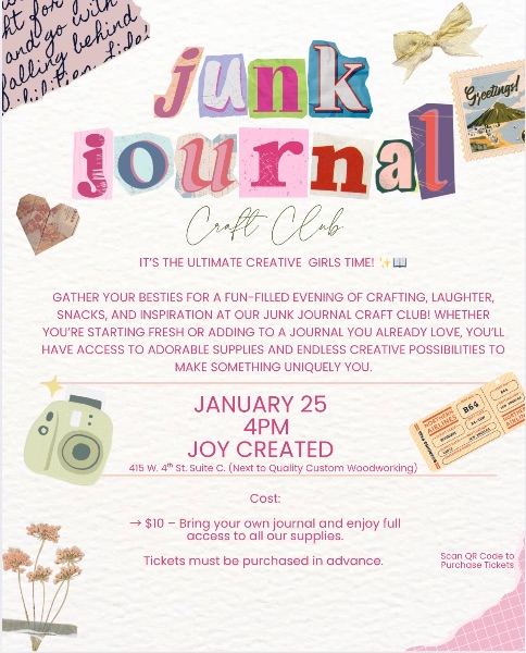 Junk Journal Craft Club