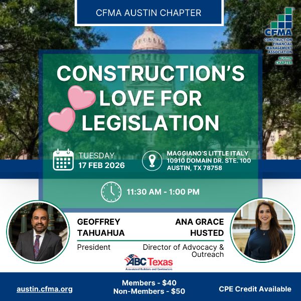 Construction's Love of Legislation