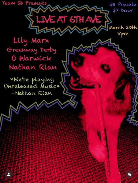 NATHAN RIAN LIVE AT 6TH AVENUE STUDIOS!