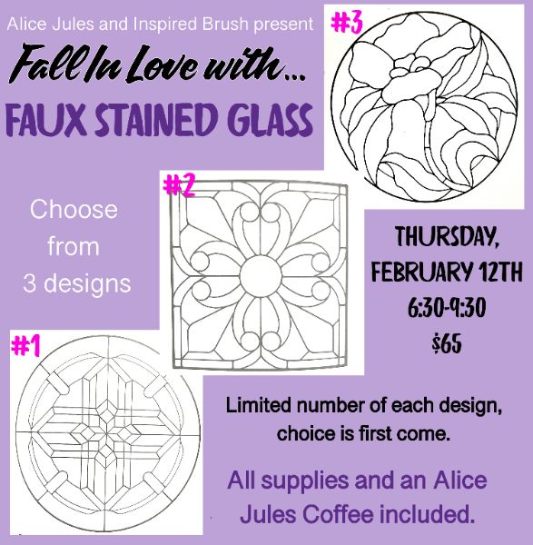 Fall in Love with Faux Stained Glass