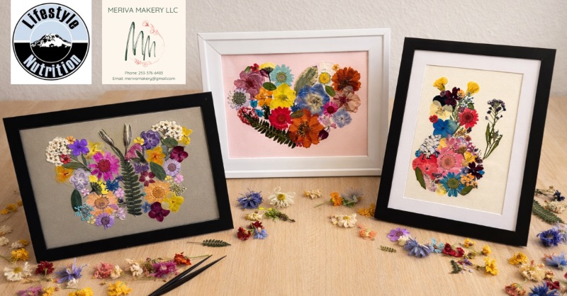 Make Your Own Pressed Flower Picture