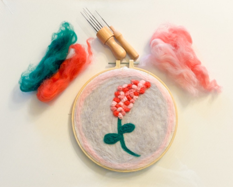 Make Your Own Felted Painting Make Your Own Felted Painting