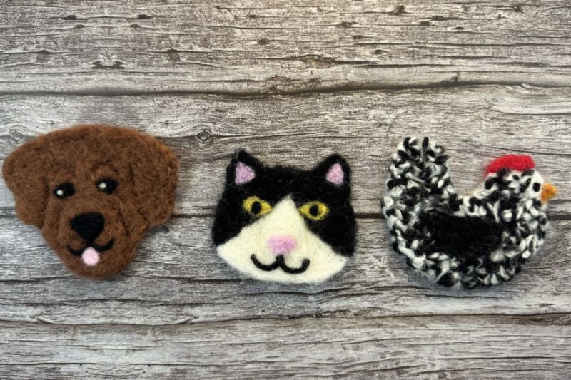 Make Your Own Needle-Felted Pet Portraits Make Your Own Needle-Felted Pet Portraits