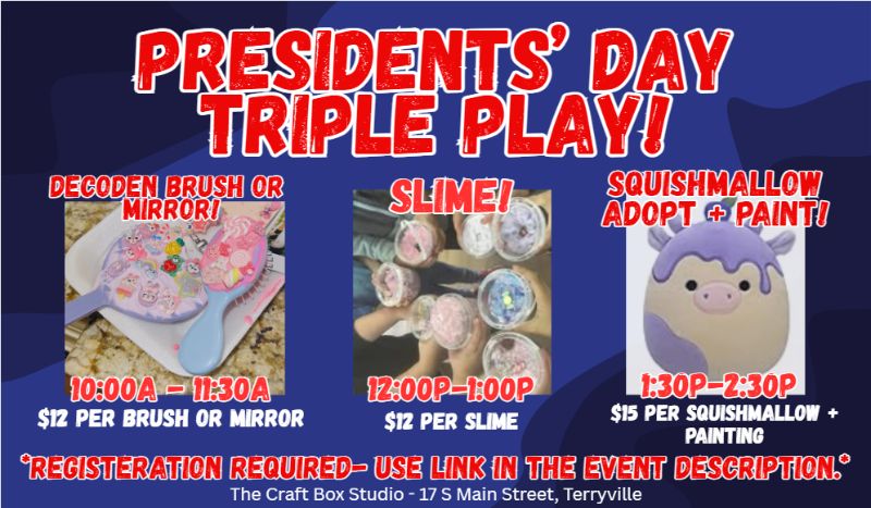 Presidents' Day Slime! - from 12p-1p