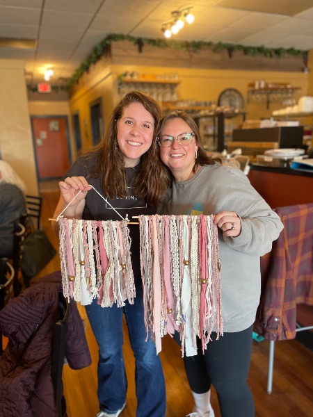 3/7 Macrame Wall Hanging Craft Party