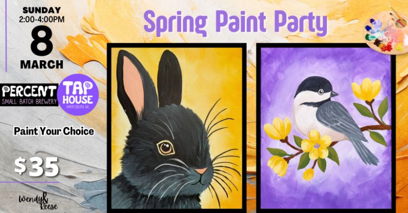 Spring Paint Party - Percent Tap House Harrisburg Spring Paint Party - Percent Tap House Harrisburg