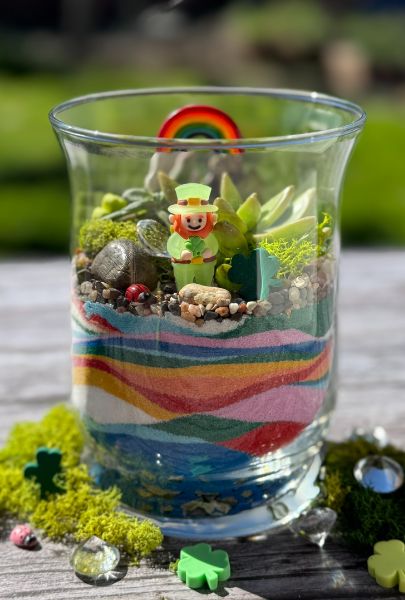 Make Your Own Sand Art Terrarium