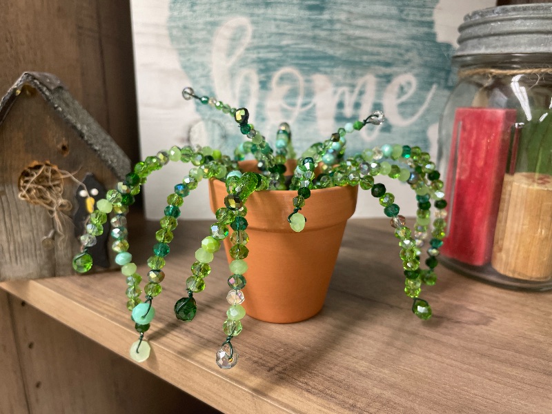 3/29 Forever Beaded Plant Craft Party at Twice Blessed