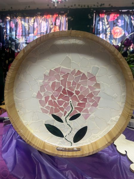🦋Mosaic Wooden Tray Workshop🦋 🦋Mosaic Wooden Tray Workshop🦋