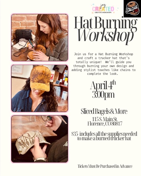 Hat Burning @ Sliced Bagels & More Hat Burning @ Sliced Bagels & More