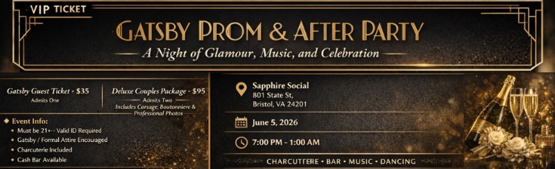 Gatsby Adult Prom + After Party