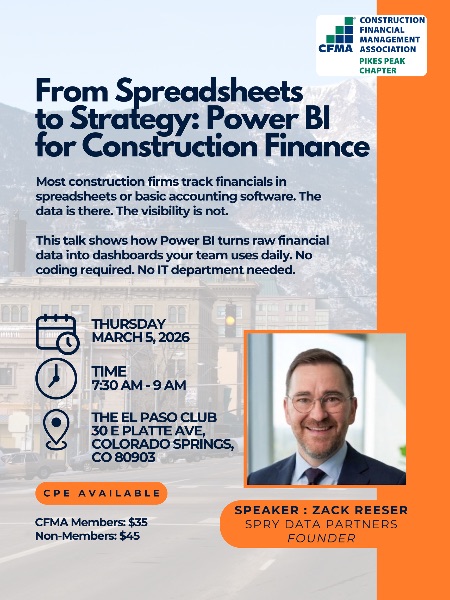 From Spreadsheets to Strategy: Power BI For Construction Finance