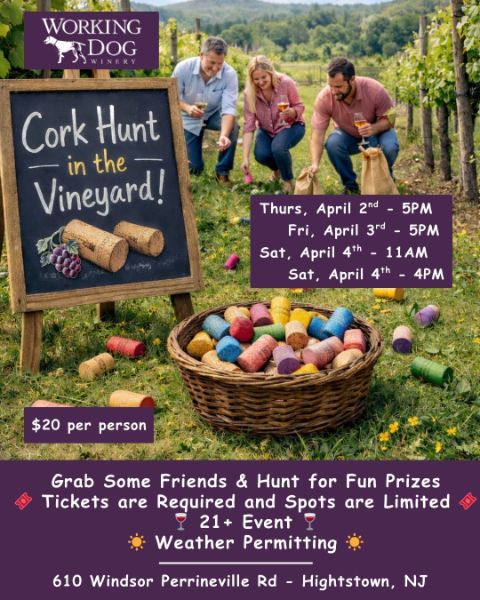Cork Hunt in the Vineyard