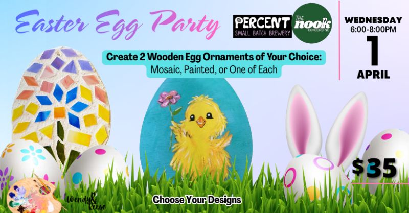 Easter Egg Party at Percent - The Nook Concord Easter Egg Party at Percent - The Nook Concord