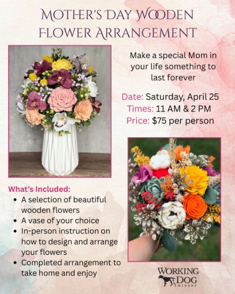 Wooden Flower Arrangements Wooden Flower Arrangements