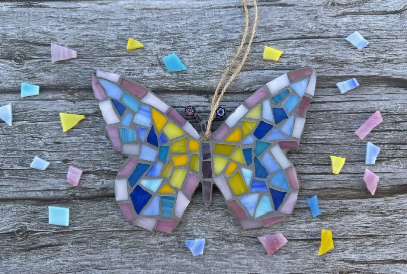 Make Your Own Mosaic Butterfly Make Your Own Mosaic Butterfly