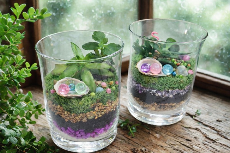 Make your own succulent terrarium