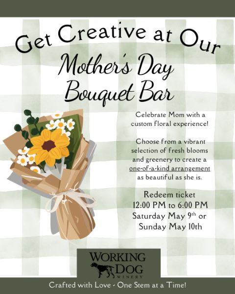 Mother's Day Bouquet Bar Mother's Day Bouquet Bar
