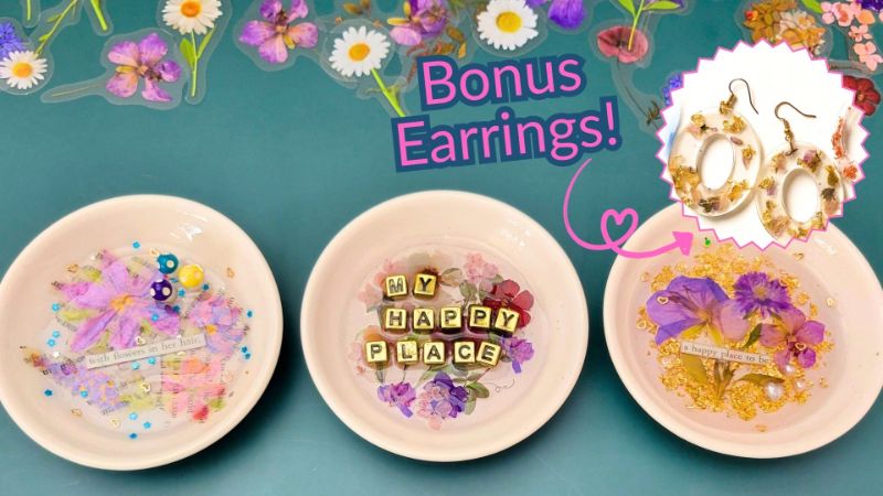 Make Your Own Resin Trinket Dish