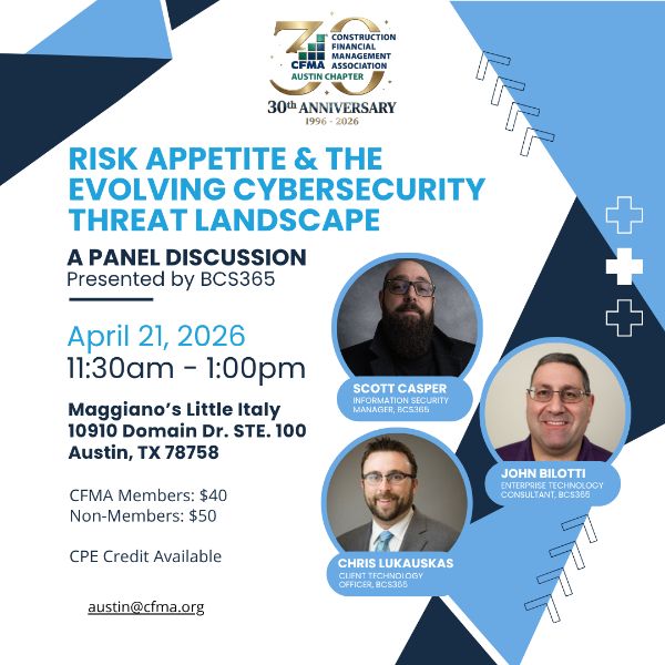Risk Appetite & The Evolving Cybersecurity Threat Landscape