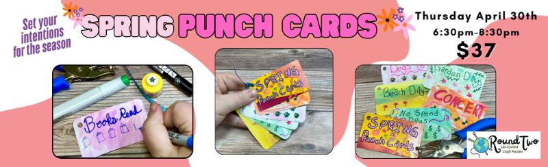 Spring Punch Cards